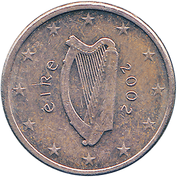 2 Євроценти (Euro Cent) - 2002 - Ірландія