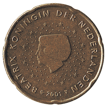 20 Євроцент - 2001 - Нідерланди