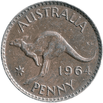 1 Пенні (Penny) - 1964 - Австралія