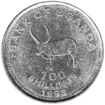 100 Шилінгів (Shillings) - 1998 - Уганда