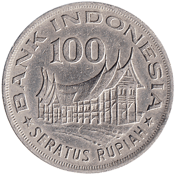 100 Рупій (Rupiah) - 1978 - Індонезія