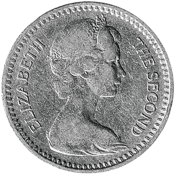 1 Шилінг / 10 Центів (Shilling / Cents) - 1964 - Родезія