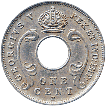 1 Цент (Cent) - 1912 - Британська Східна Африка