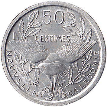 50 Сантимів (Centimes) - 1949 - Нова Каледонія