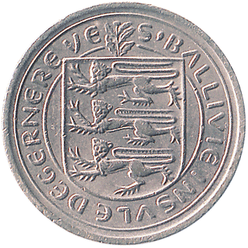 1/2 Нового Пенні (New Penny) - 1971 - Гернсі