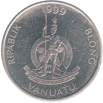 10 Вату (Vatu) - 1999 - Вануату