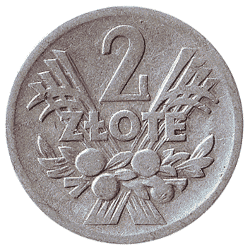 2 Злотий - 1958 - Польща