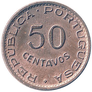 50 Сентаво (Centavos) - 1968 - Кабо-Верде