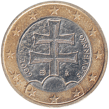 1 Євро (Euro) - 2009 - Словаччина