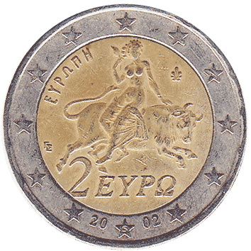 2 Євро (Euro) - 2002 - Греція