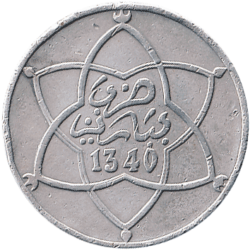 10 Мазун (Mazunas) - 1921 (AH 1340) - Марокко