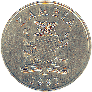 1 Квача (Kwacha) - 1992 - Замбія