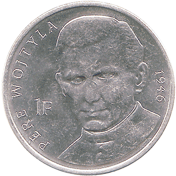 1 Франк (Franc) - 2004 - Демократична Республіка Конго