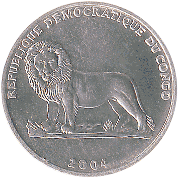 1 Франк (Franc) - 2004 - Демократична Республіка Конго