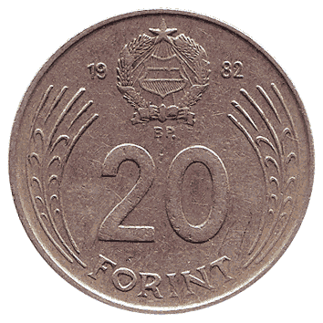 20 Форинт - 1982 - Угорщина