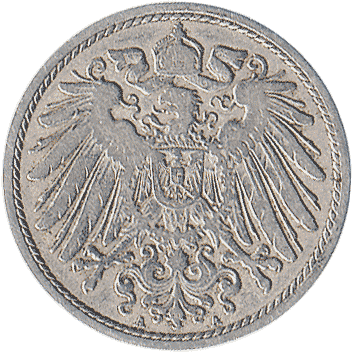 10 Пфенігів (Pfennig) - 1901 - Німеччина