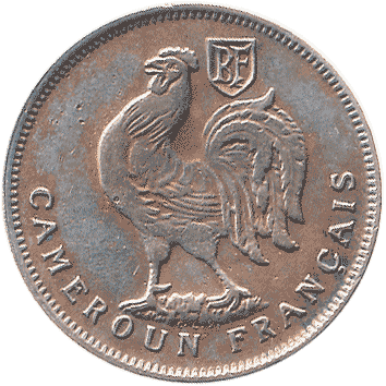 1 Франк (Franc) - 1943 - Камерун