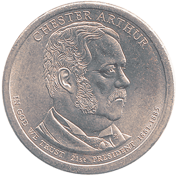 1 Долар (Dollar) - 2012 - США - президент Артур