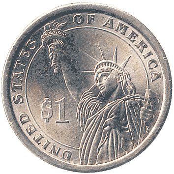 1 Долар (Dollar) - 2011 - США - президент Грант