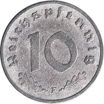 10 Рейхспфенігів (Reichspfennig) - 1948 - Німеччина