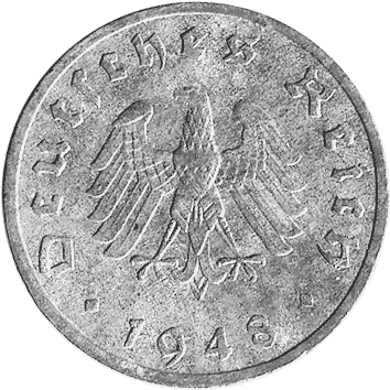 10 Рейхспфенігів (Reichspfennig) - 1948 - Німеччина