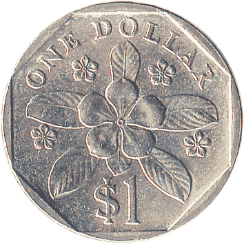 1 Долар (Dollar) - 1995 - Сінгапур