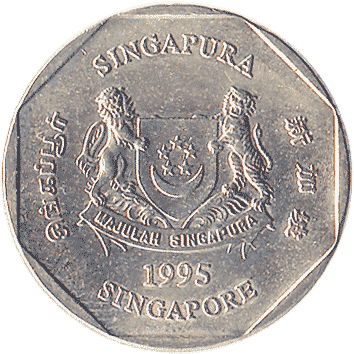 1 Долар (Dollar) - 1995 - Сінгапур
