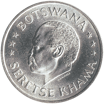 50 Центів (Cents) - 1966 - Ботсвана