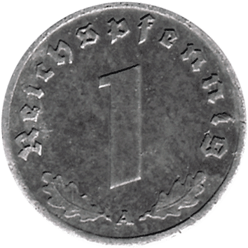 1 Рейхспфеніг (Reichspfennig) - 1942 - Німеччина
