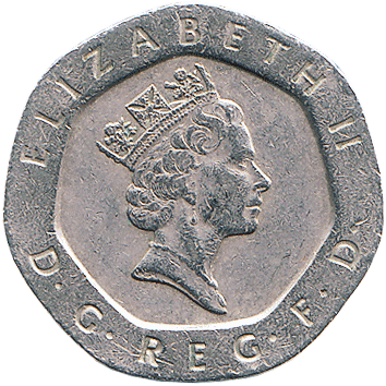 20 Пенсів (Pence) - 1993 - Велика Британія