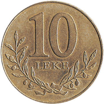 10 Лек - 1996 - Албанія