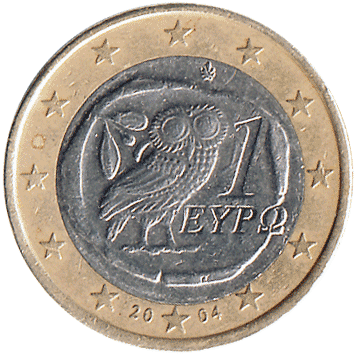 1 Євро (Euro) - 2004 - Греція