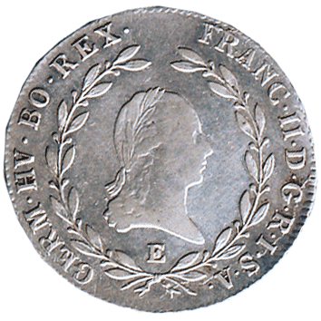 20 Крейцерів (Kreuzer) - 1804 - Австрія