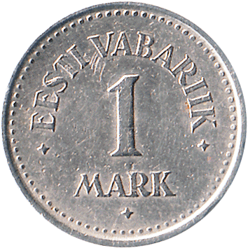 1 Марка (Mark) - 1922 - Естонія