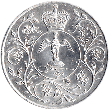 25 Пенсів (Pence) - 1977 (крона, срібний ювілей правління Єлизавети ІІ ) - Велика Британія