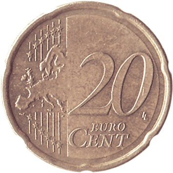 20 Євроцентів (Euro Cent) - 2009 - Словаччина