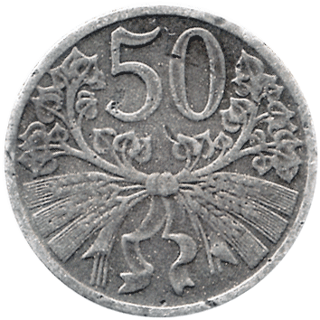 50 Гелерів (Haleru) - 1941 - Богемія і Моравія