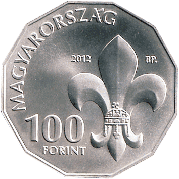 монета Угорщини: 100 Форинтів (Forint) – 2012