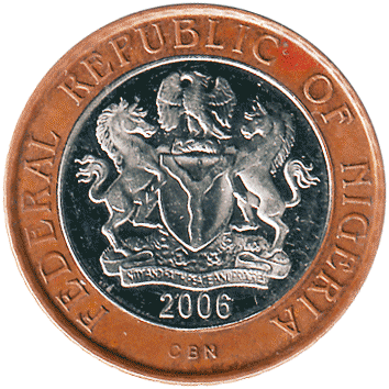 2 Найри (Naira) - 2006 - Нігерія