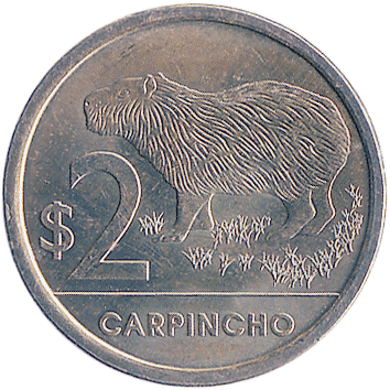 2 Песо (Pesos) - 2011 - Уругвай