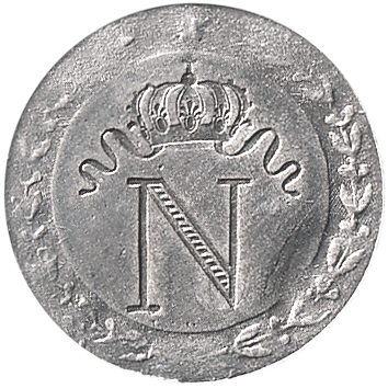 10 Сантимів (Centimes) - 1808 - Франція, Наполеон