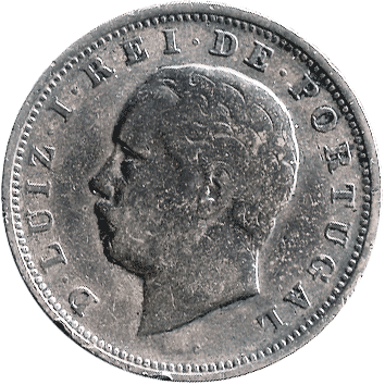 20 Рейс (Reis) - 1884 - Португалія