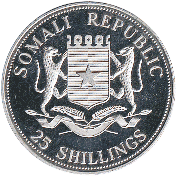 25 Шилінгів (Shillings) - 2004 - Сомалі
