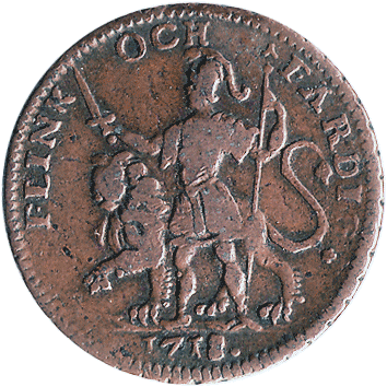 1/2 Скиллінга (Skilling) - 1821 - Швеція
