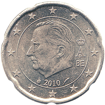 20 Євроцентів (Euro Cent) - 2010 - Бельгія