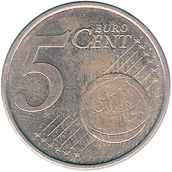 5 Євроцентів (Euro Cent) - 2008 - Ірландія