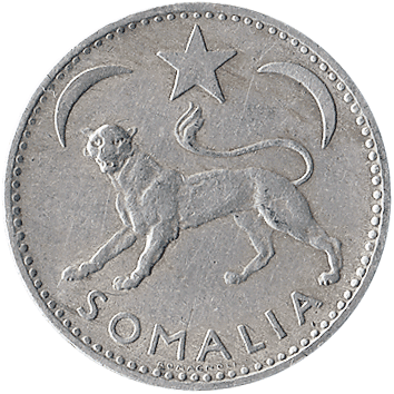 50 Чентезимо (Centesimi) - 1950 (AH 1369) - Сомалі