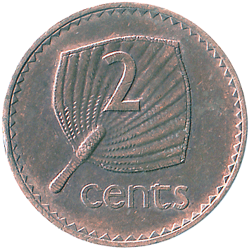 2 Центи (Cents) - 2001 - Фіджі