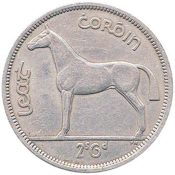 1/2 Крони (Crown) - 1964 - Ірландія