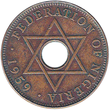 1 Пенні (Penny) - 1959 - Нігерія
